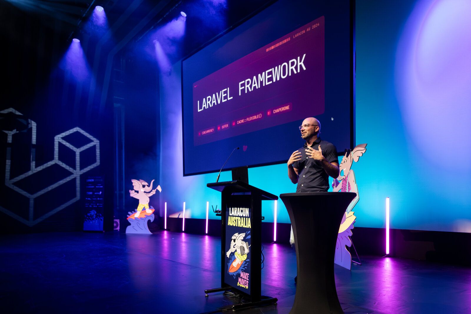 First image from Laracon AU 2024 - Taylor Otwell